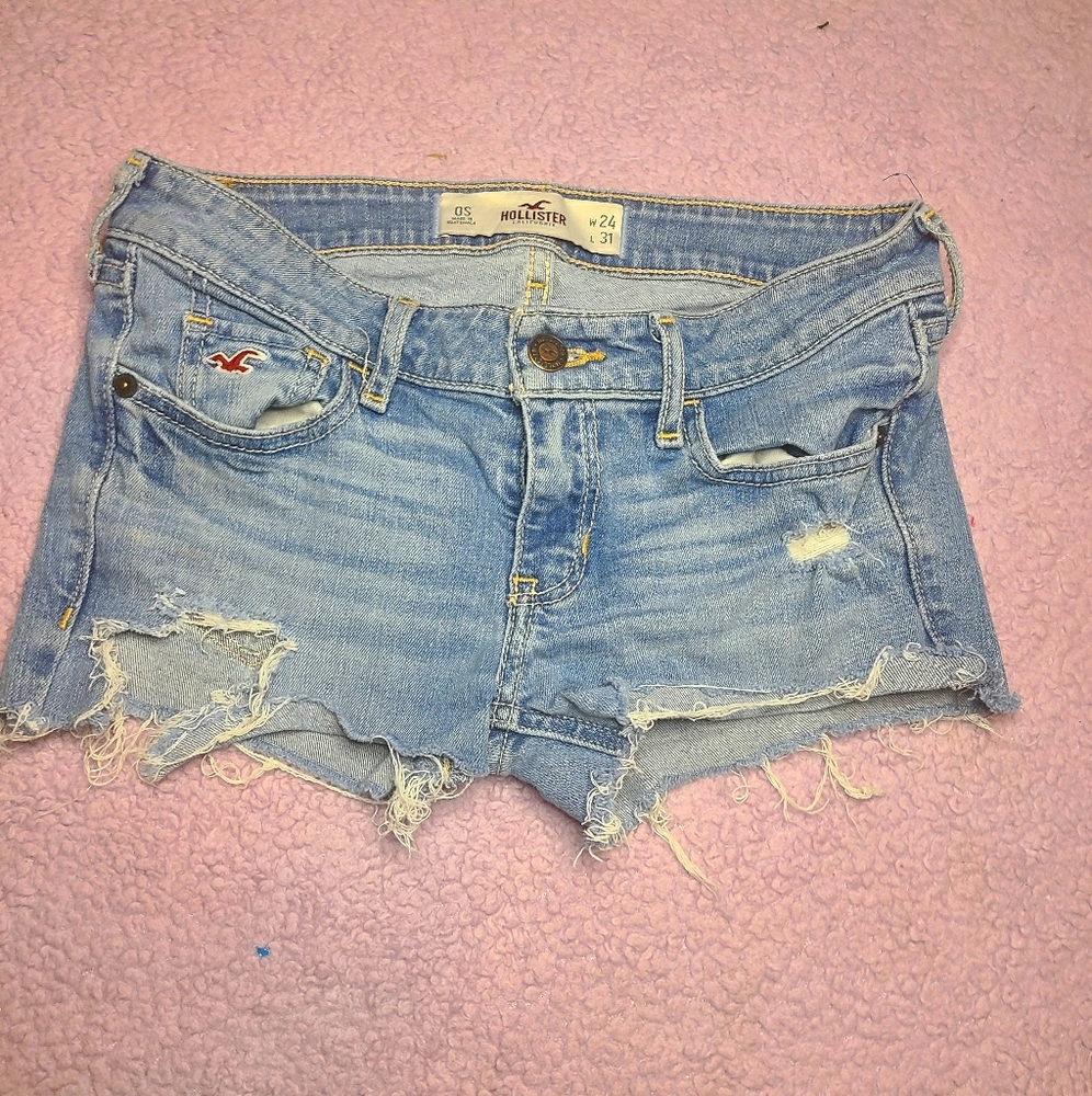 Hollister shorts size W24 L31 women's